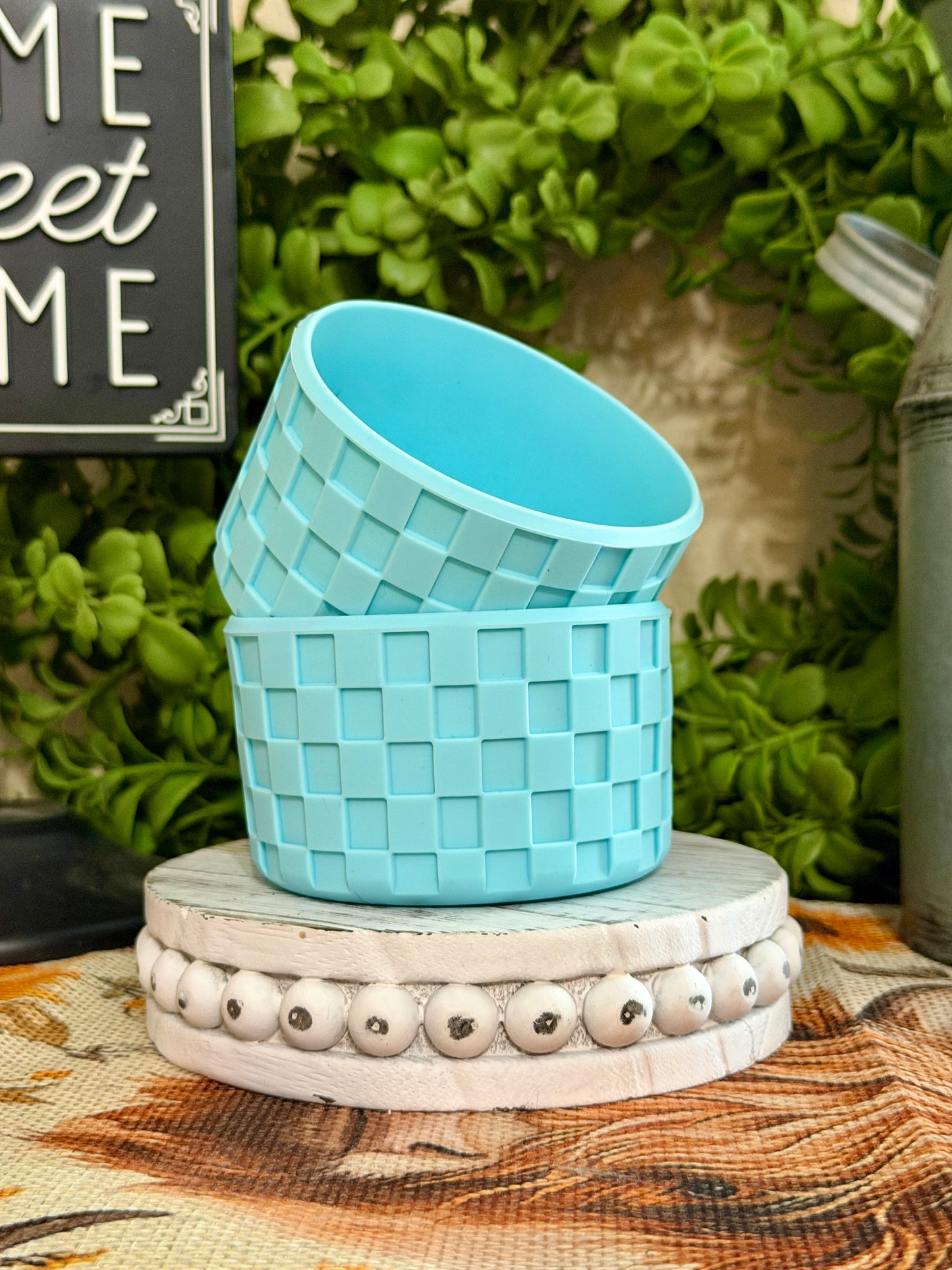 Tumbler Boot - Waffle (Light Blue)