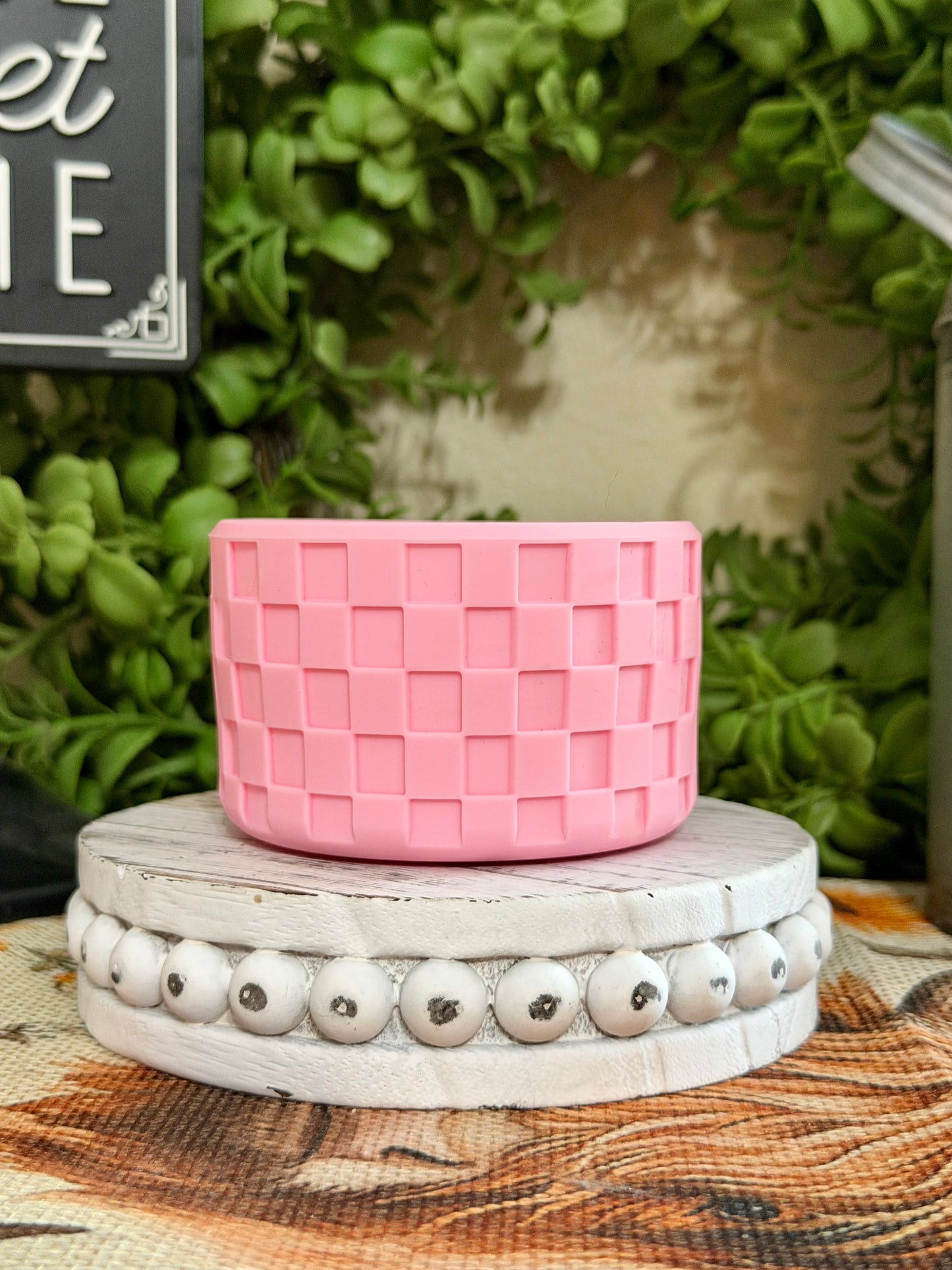 Tumbler Boot - Waffle (Baby Pink)