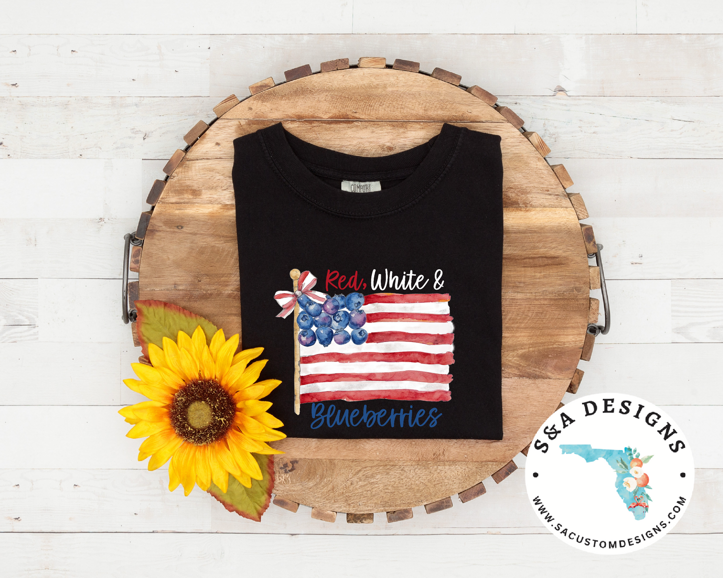 Red, White & Blueberries T-shirt