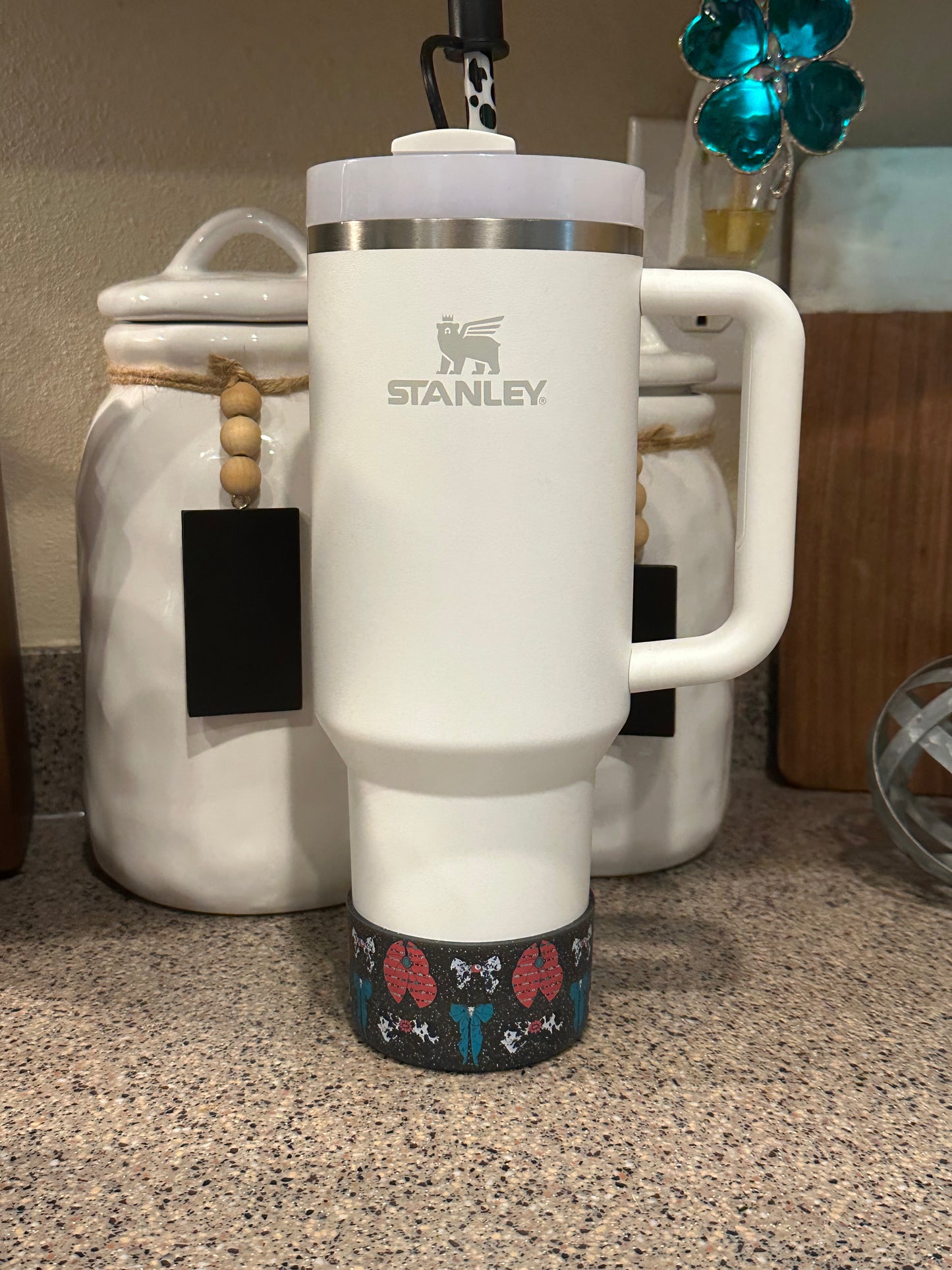 Western Bow Boot for 30/40 oz Stanley/ Dupe Tumblers