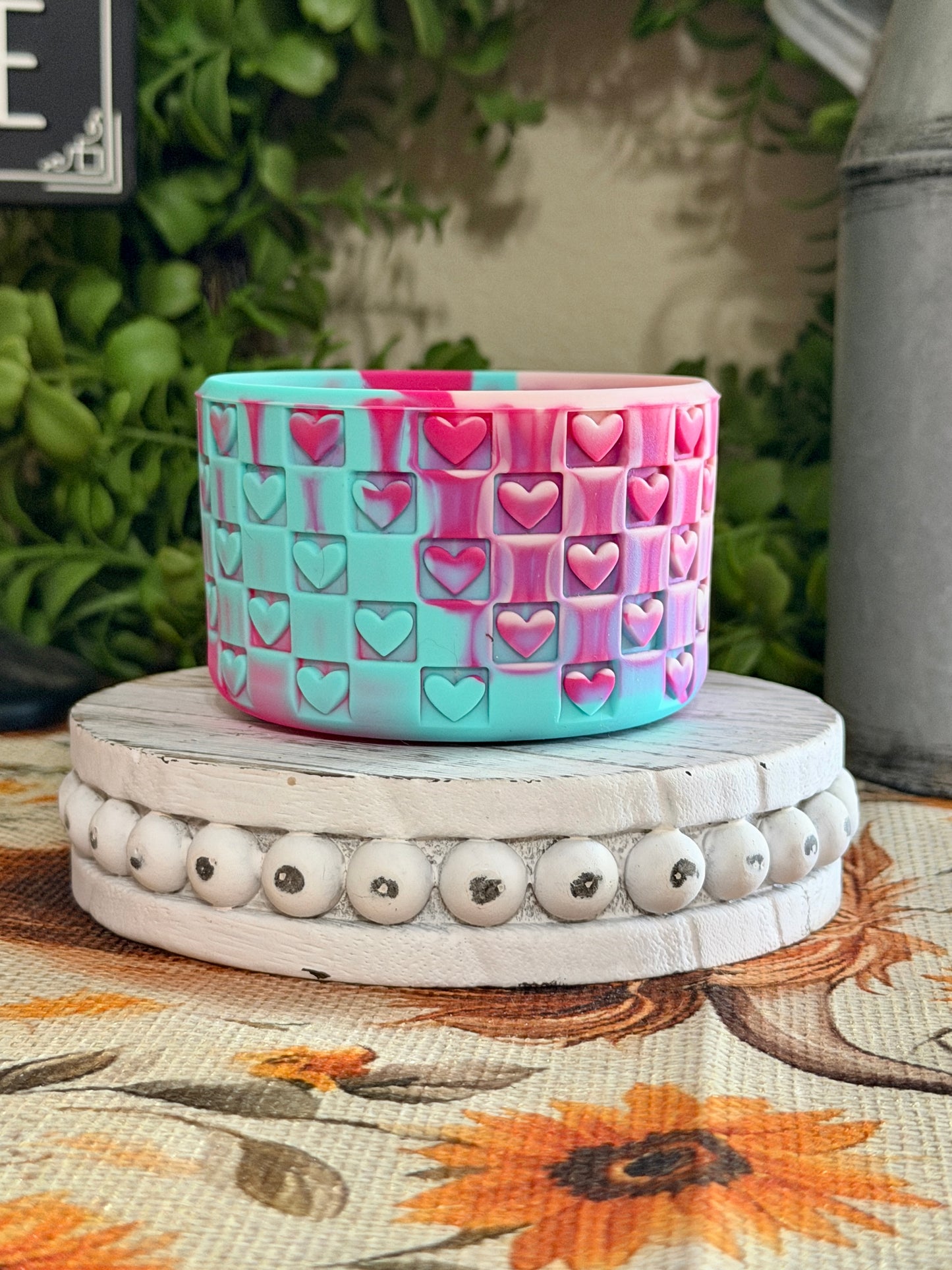 Tumbler Boot - Hearts Collection (Multiple Colors)