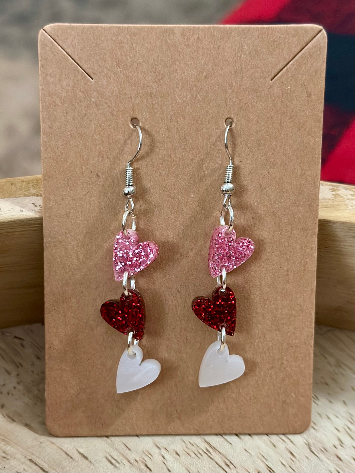 Valentine’s Dangle earrings