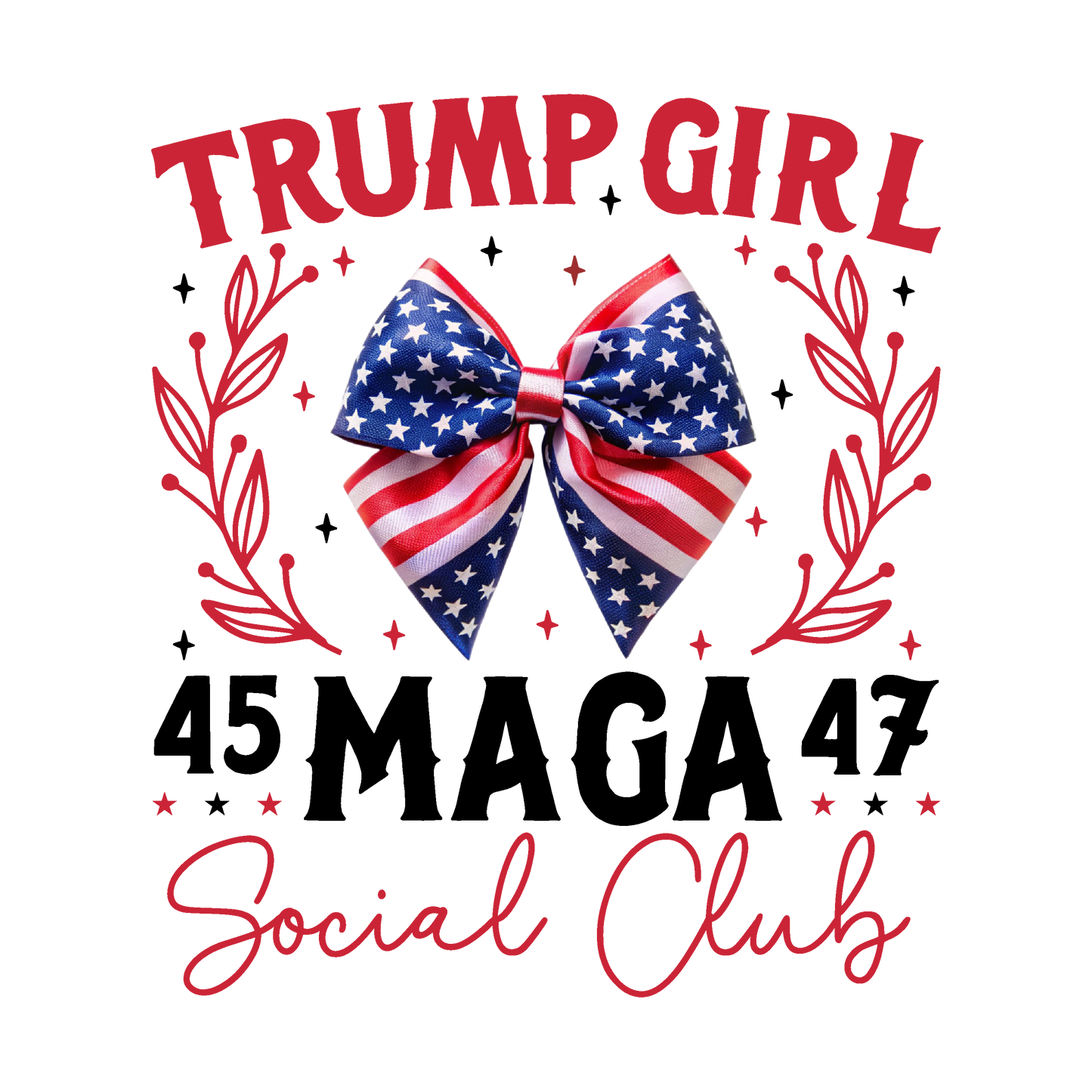 TRUMP GIRL Decal