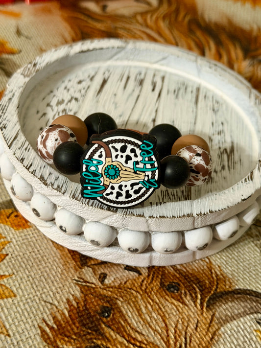 Tumbler Handle Charm - Wild & Free
