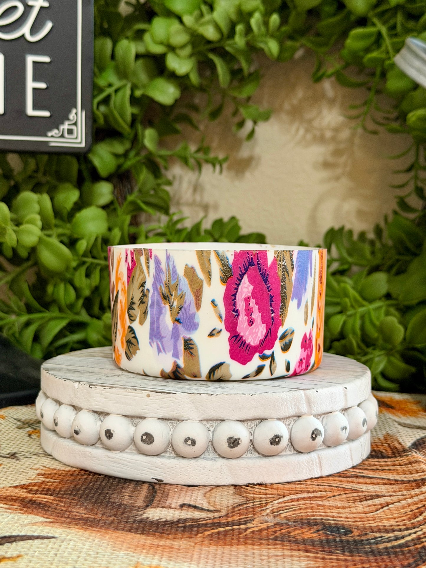 Floral Tumbler Boot