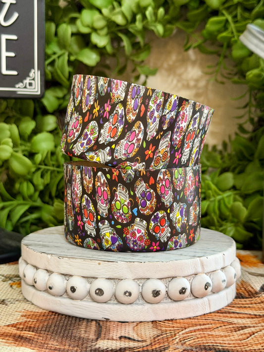 Sugar Skull Tumbler Boot