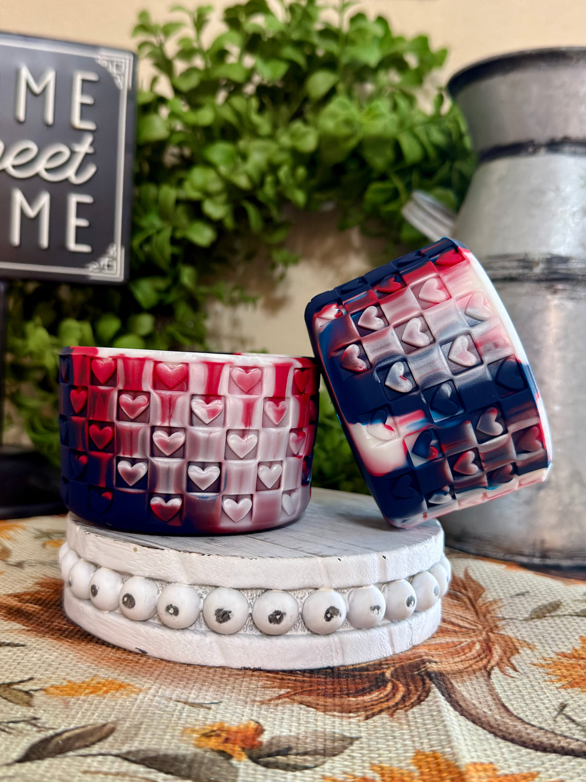 Tumbler Boot - Hearts Collection (Multiple Colors)