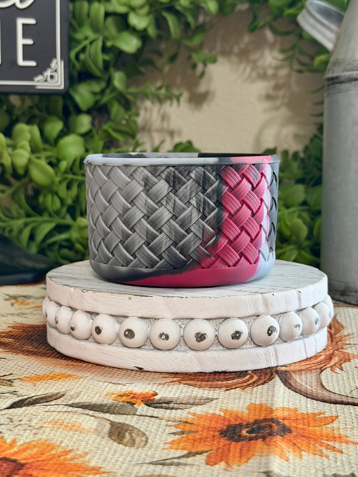 Tumbler Boot - Weave (Red to Black)