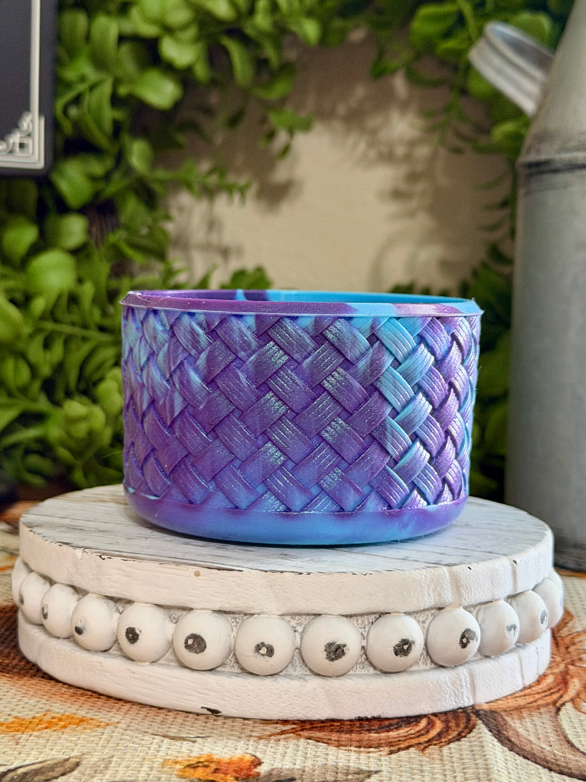 Tumbler Boot - Weave (Blue Purple Shimmer)