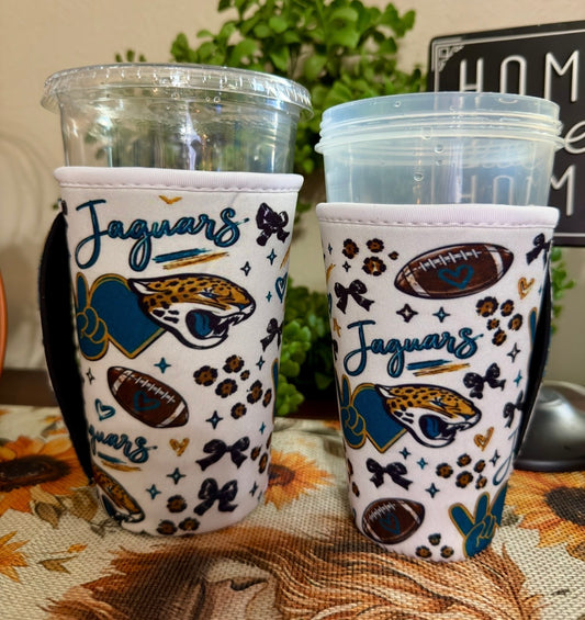Neoprene Drink Sleeves - Football