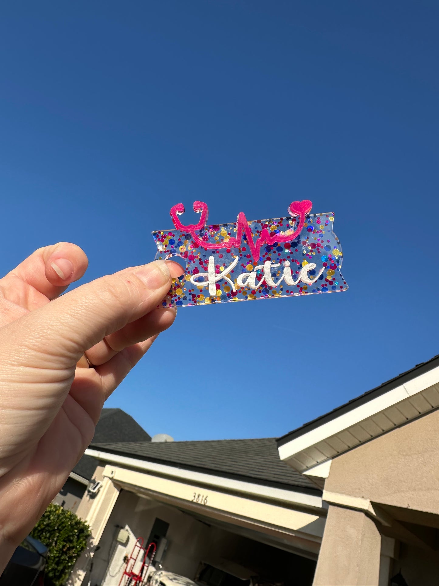 Custom Nameplate Topper