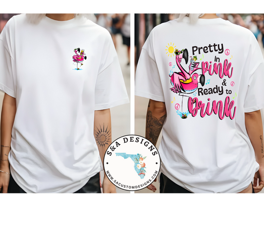 Flamingo Summer Tee