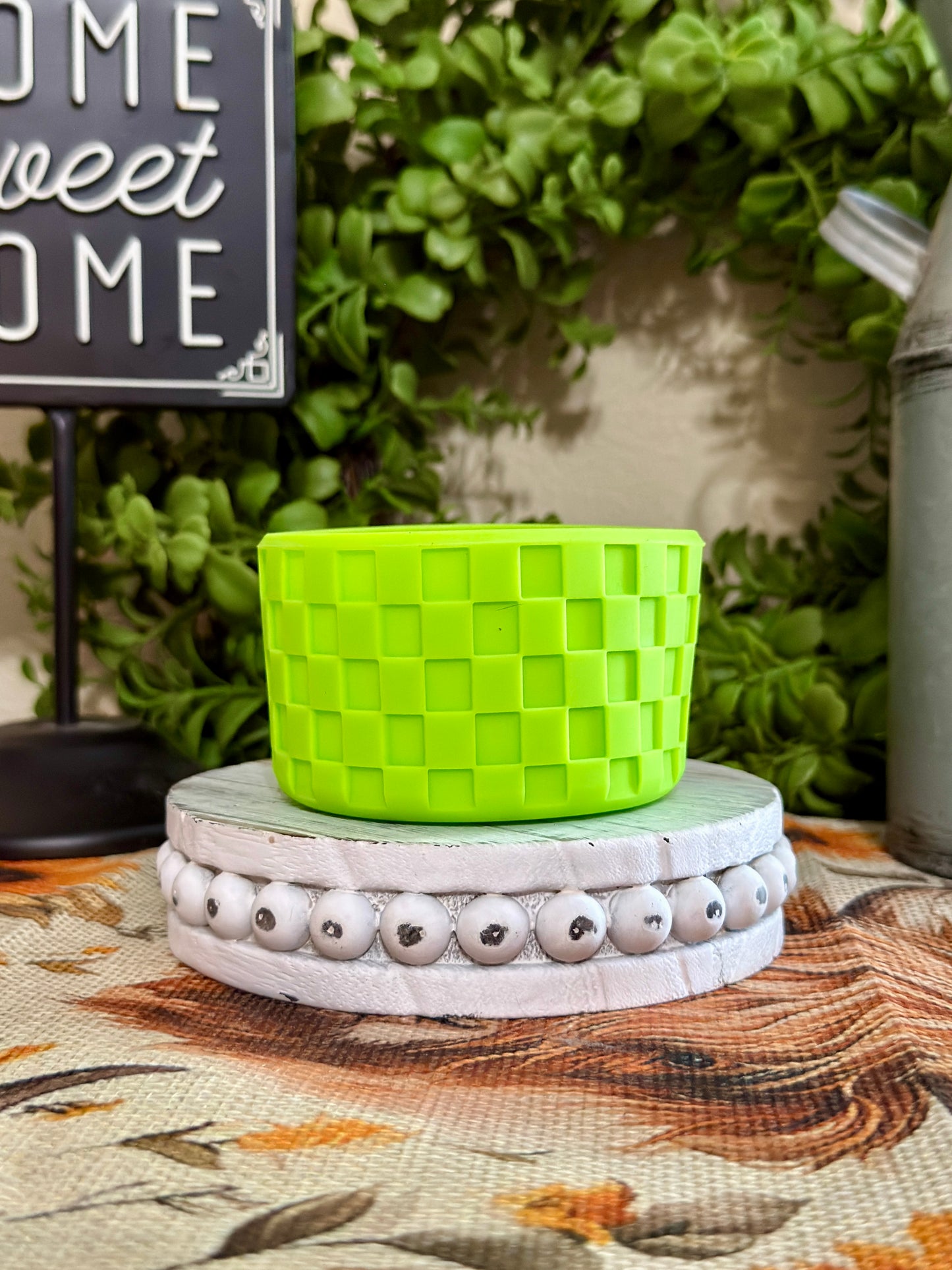 Tumbler Boot - Waffle (Neon Green)