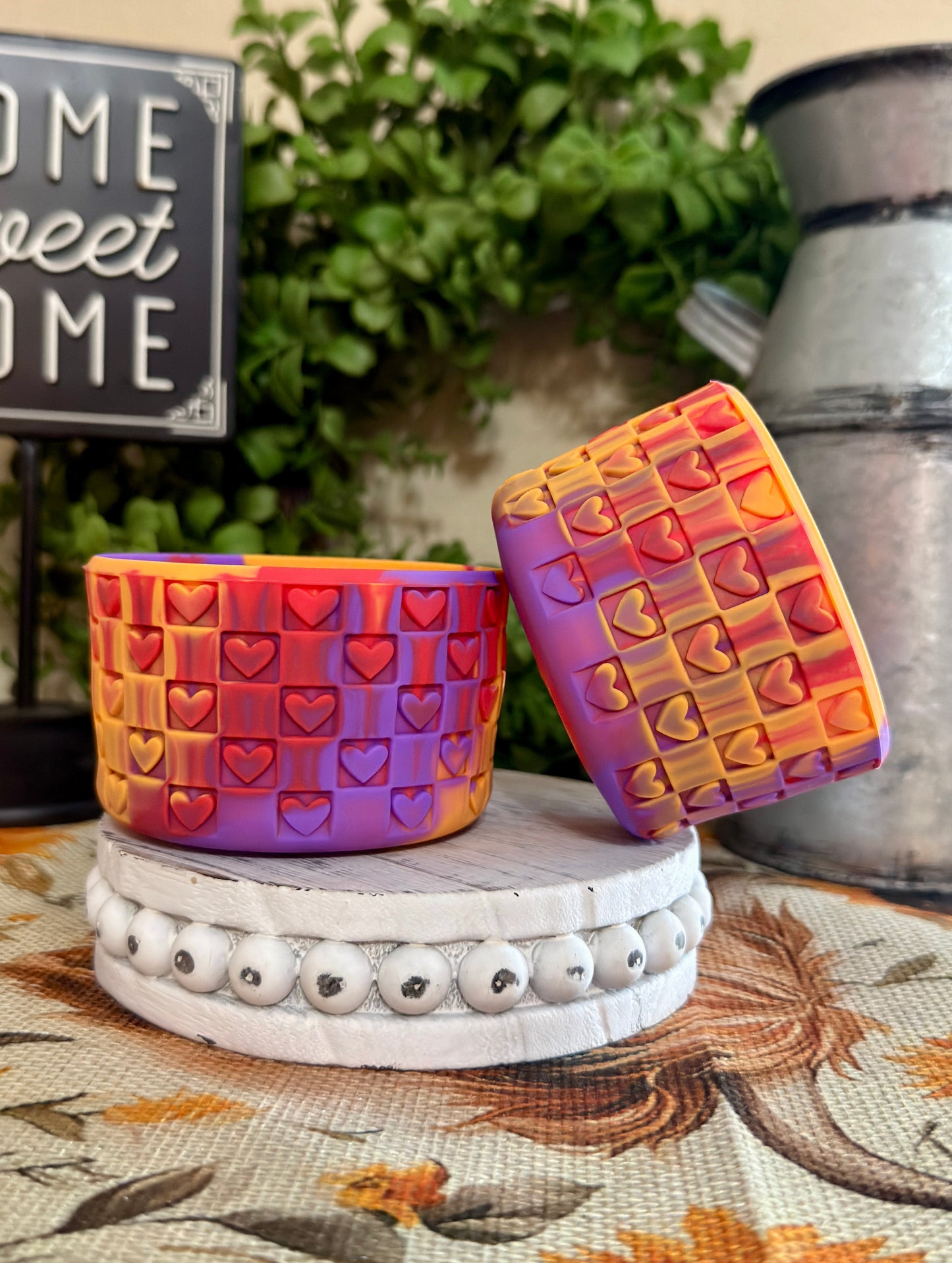 Tumbler Boot - Hearts Collection (Multiple Colors)