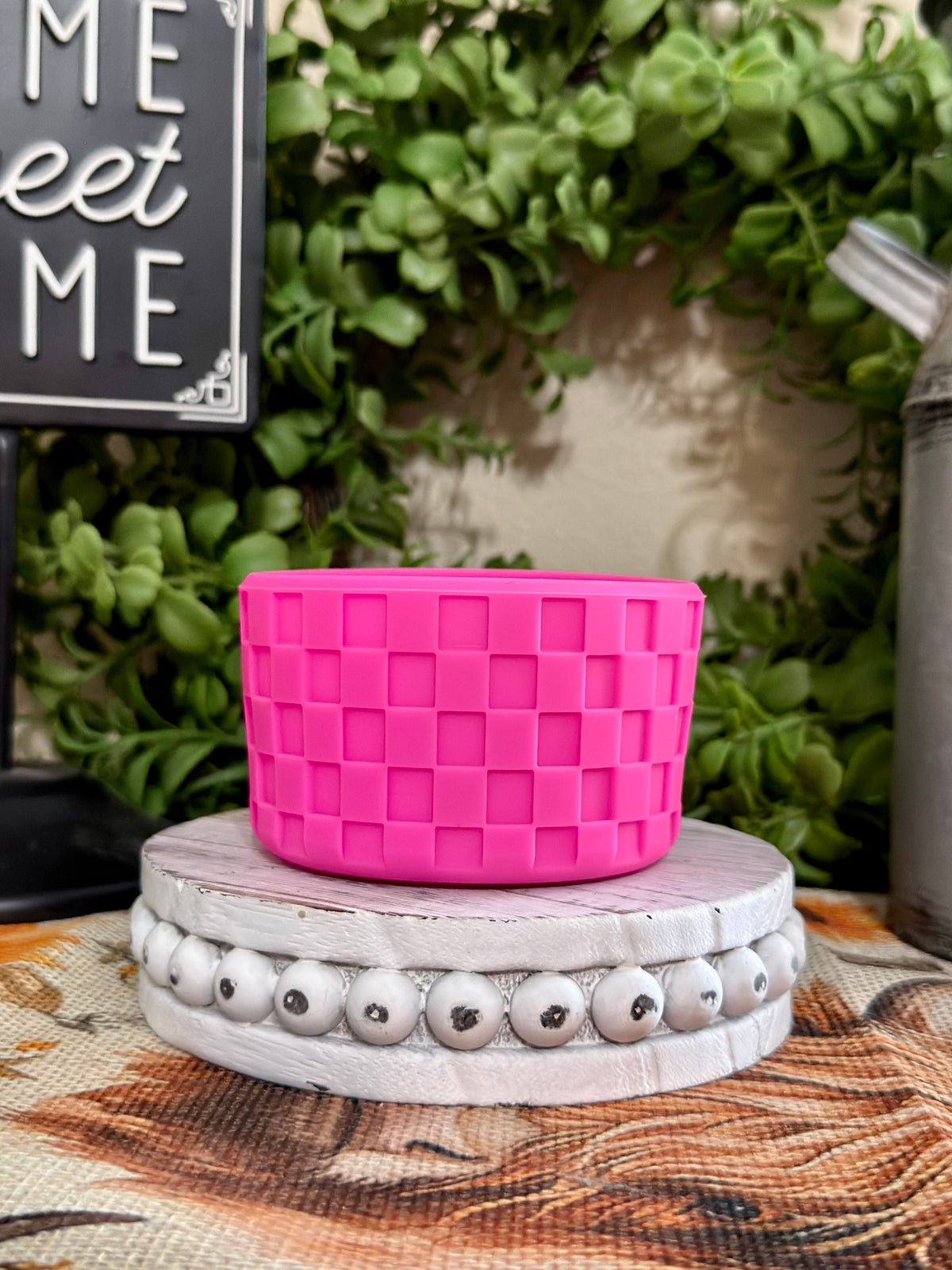 Tumbler Boot - Waffle (Hot Pink)