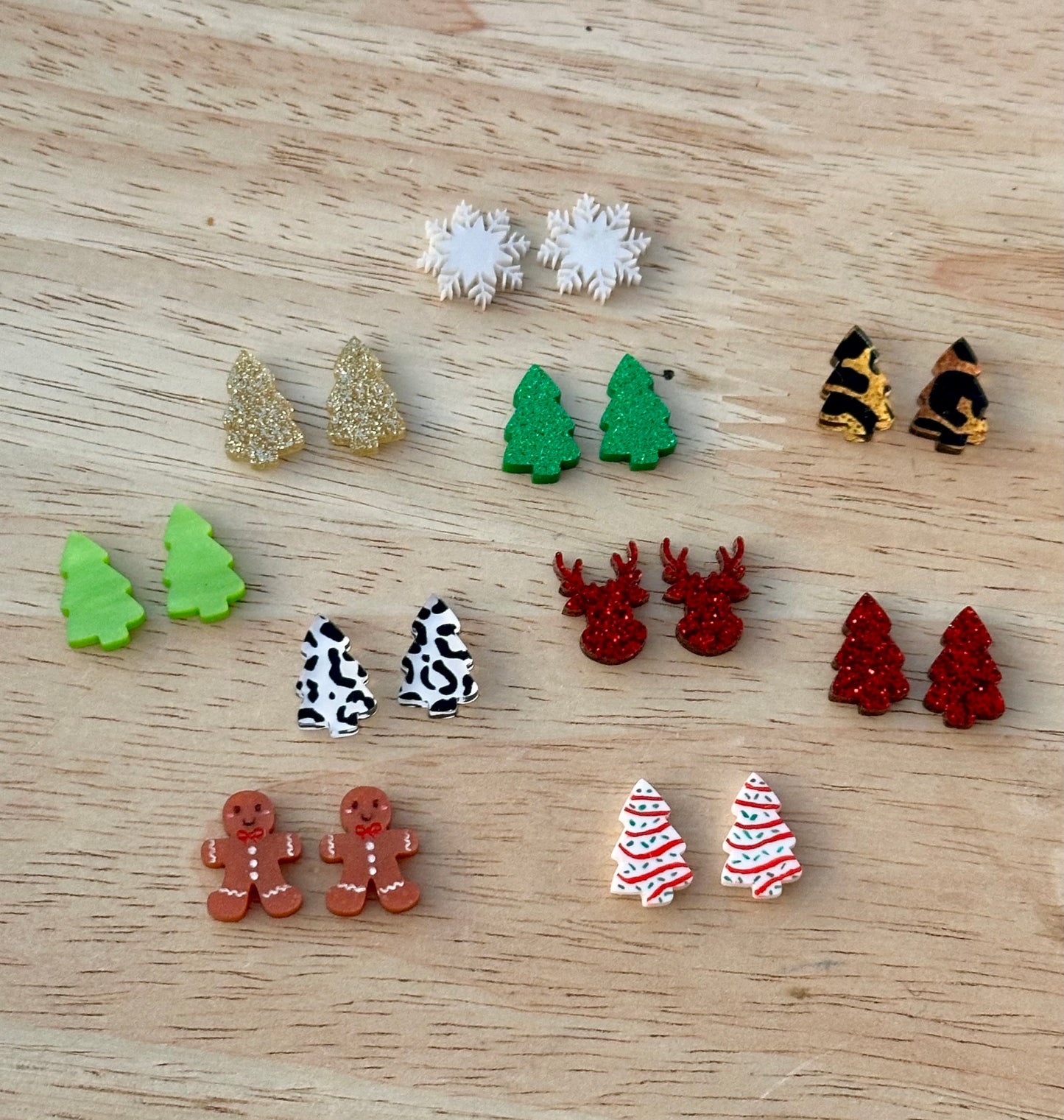 Christmas Stud Earrings