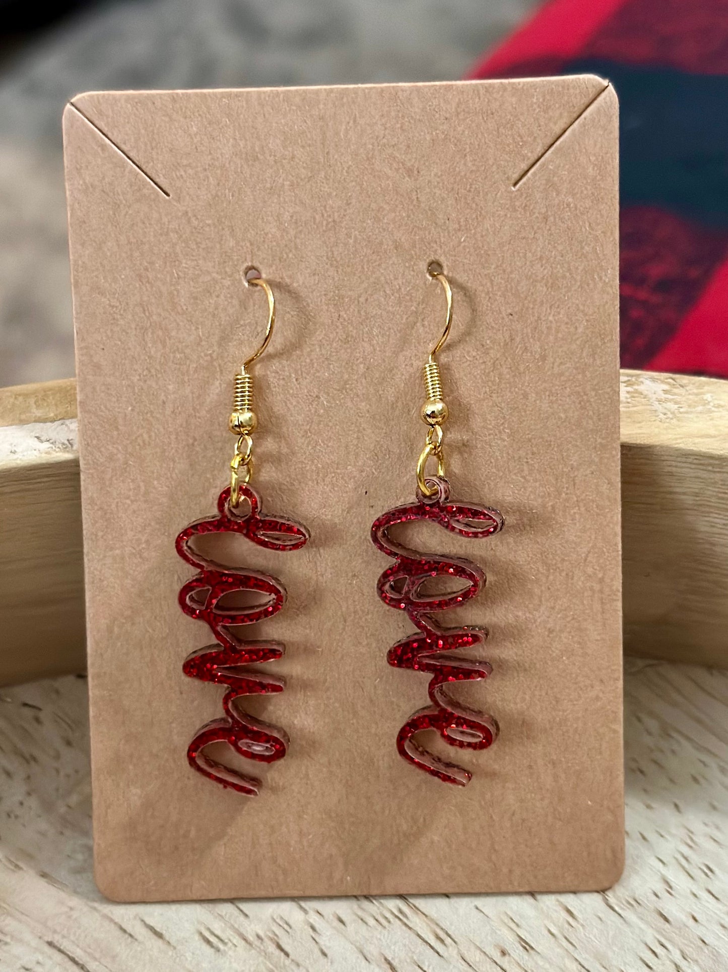 Valentine’s Dangle earrings