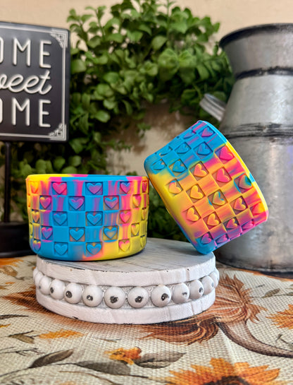 Tumbler Boot - Hearts Collection (Multiple Colors)