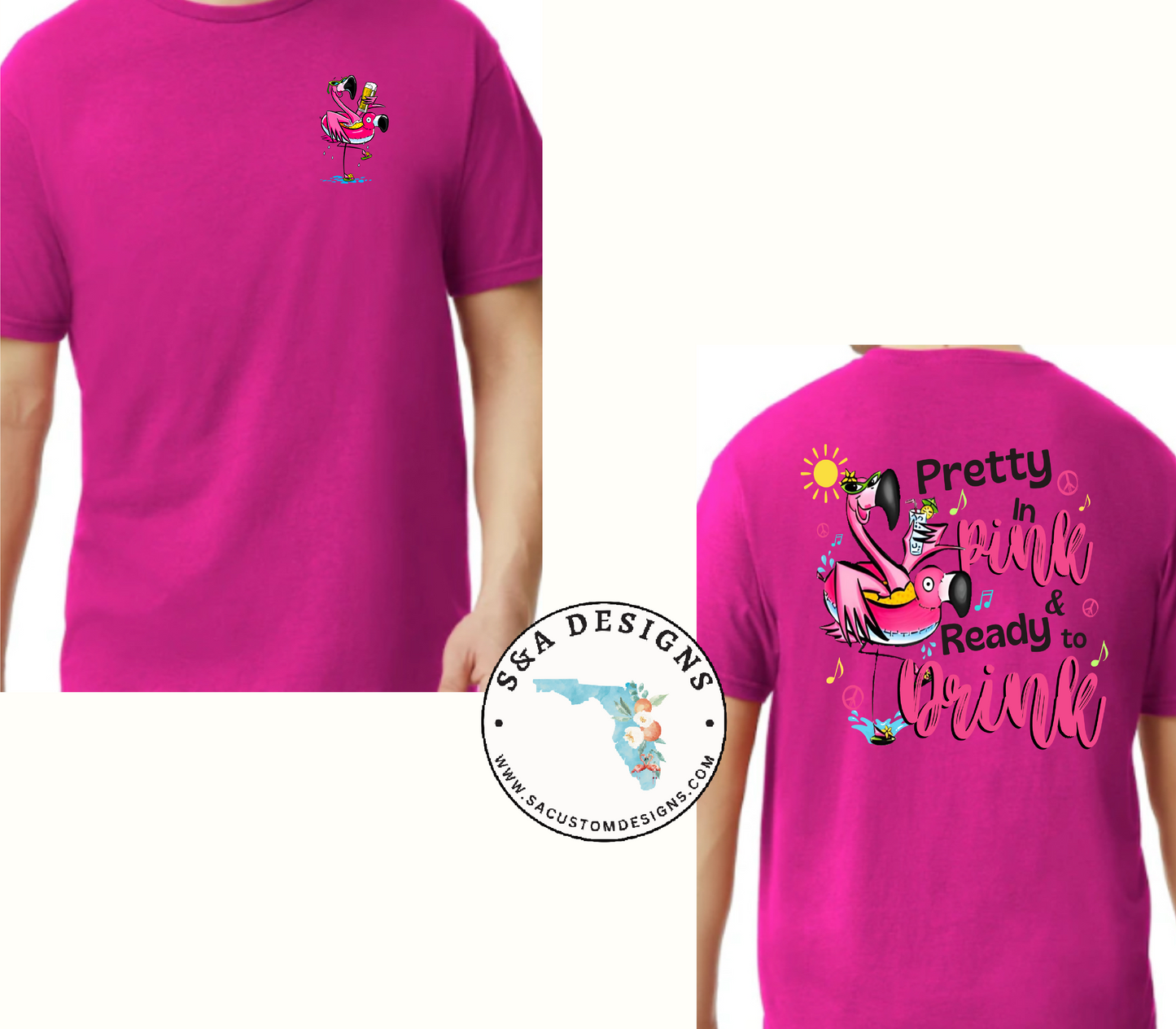 Flamingo Summer Tee