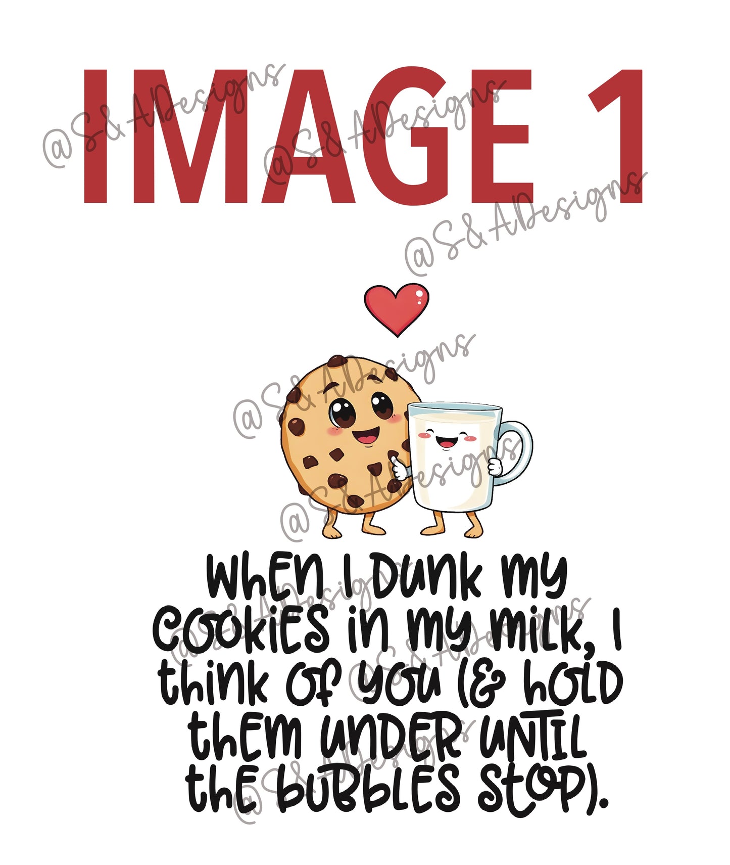 Cookies n Milk Funny Coffee cups