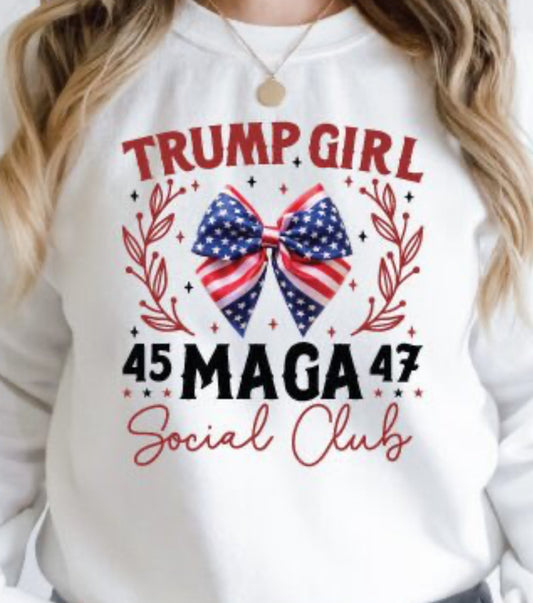 Trump - MAGA Social Club Sweatshirt