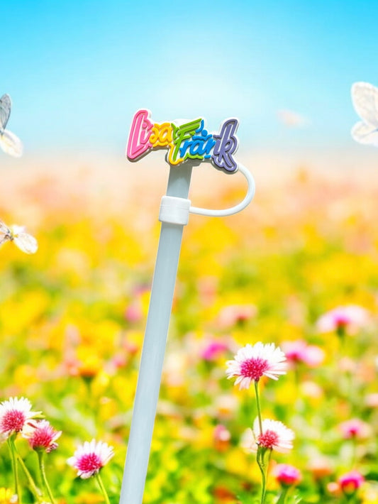 Lisa Frank Straw Topper