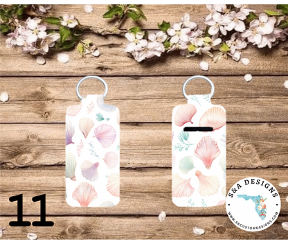 Neoprene Chapstick Keychain