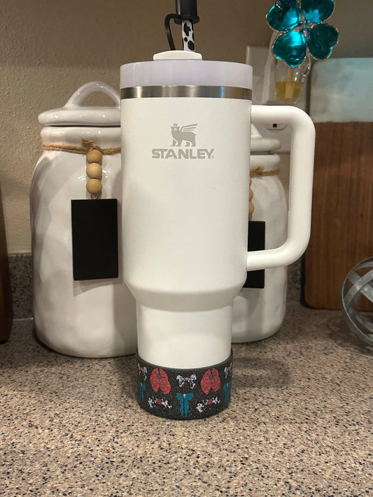 Western Bow Boot for 30/40 oz Stanley/ Dupe Tumblers